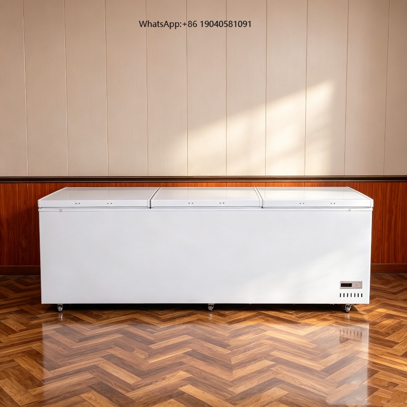 Commercial Chest Freezer - Gewerblicher Gefrierschrank mit Großer Kapazität, Oben