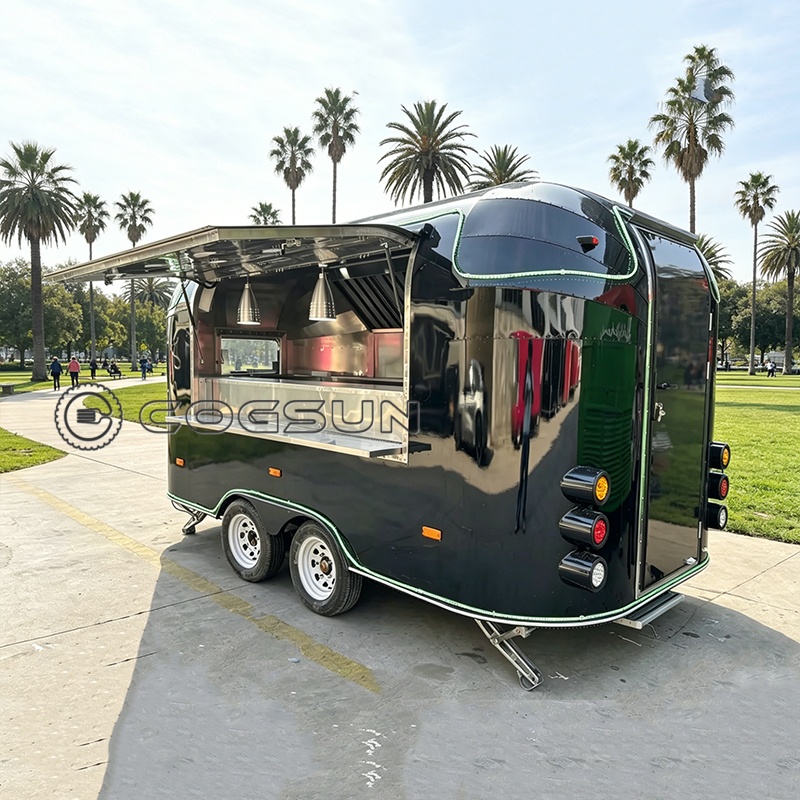 Commercial Kitchen And Bar - COGSUN Professioneller Maßgefertigter Kaffee-Imbisswagen Kommerzieller Catering