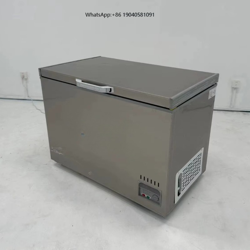 Commercial Chest Freezer - Edelstahl-Horizontalfroster Kommerzieller Gefriertruhe für Fleisch, Meeresfrüchte