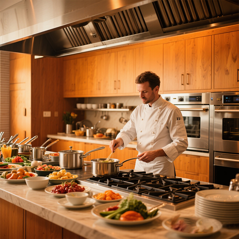 Automatische kommerzielle Küch – Range Commercial Kitchen Bewertung und Preis