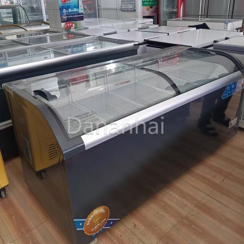 Supermarkt-Insel-Gefrierschran – Commercial Chest Freezer Bewertung und Preis