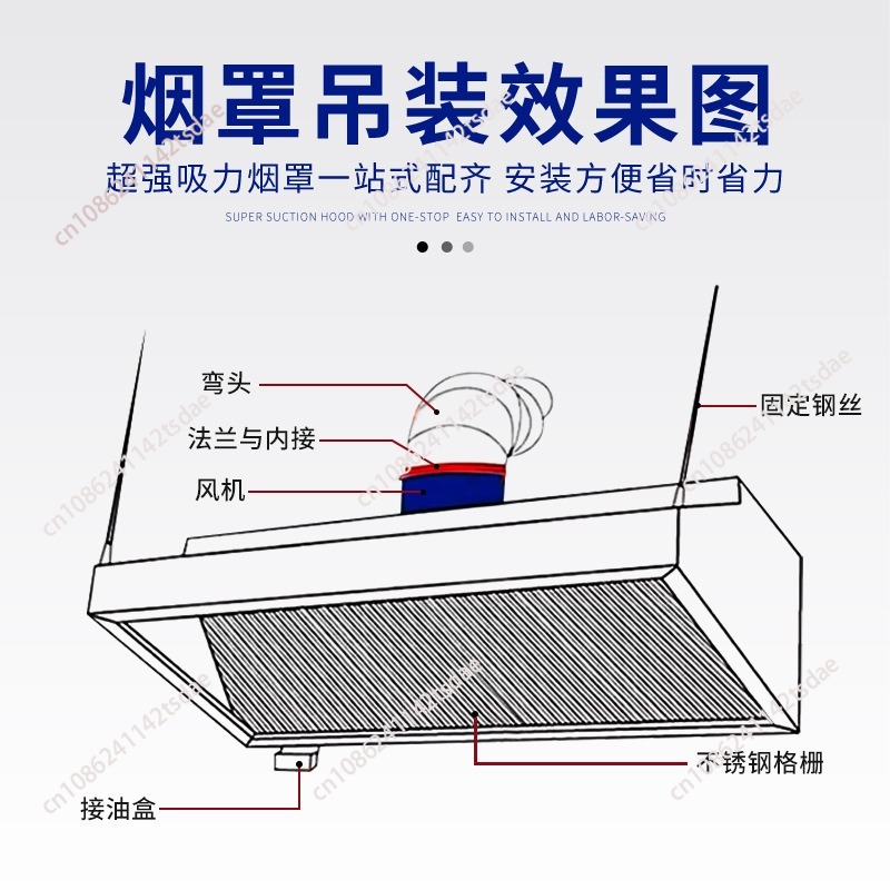 Gewerbliche Edelstahl-Dunstabz – Commercial Kitchen Hoods Bewertung und Preis