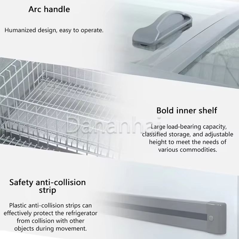 Kommerzieller Merchandising-Ge – Commercial Chest Freezer Bewertung und Preis